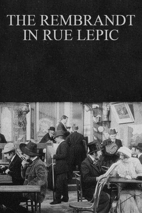 The Rembrandt in Rue Lepic (1911) poster