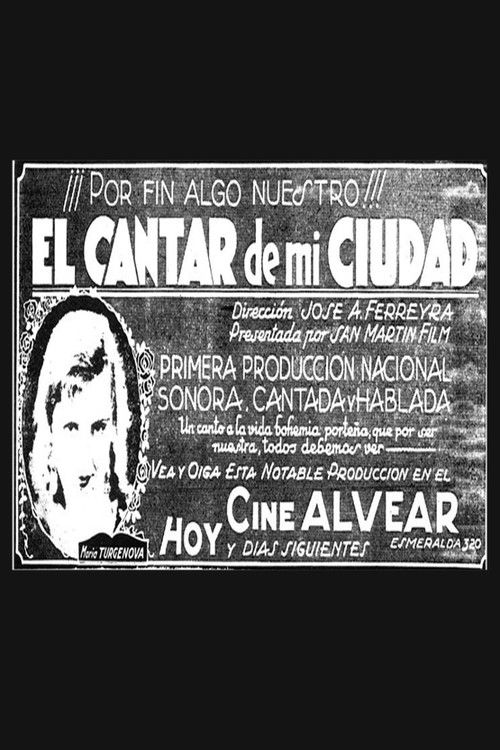 El cantar de mi ciudad (1930) poster