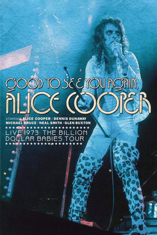 Good to See You Again, Alice Cooper (1974) poster