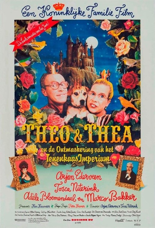 Theo en Thea en de ontmaskering van het tenenkaasimperium (1989) poster