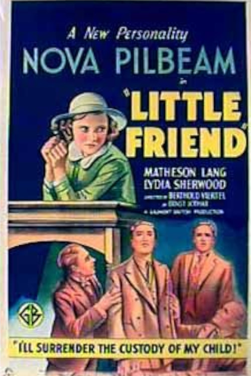 Little Friend (1934) poster