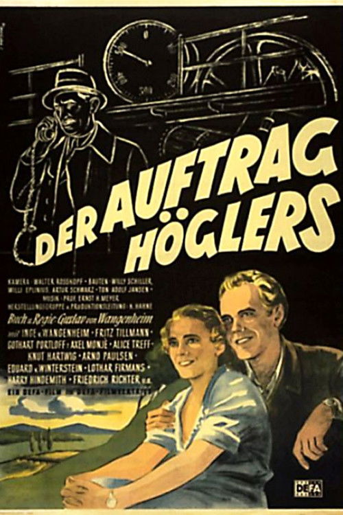 Der Auftrag Höglers (1950) poster