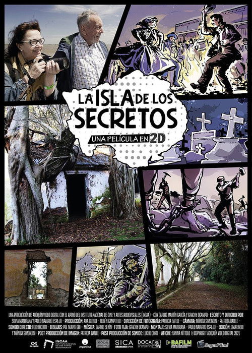 La isla de los secretos (2022) poster