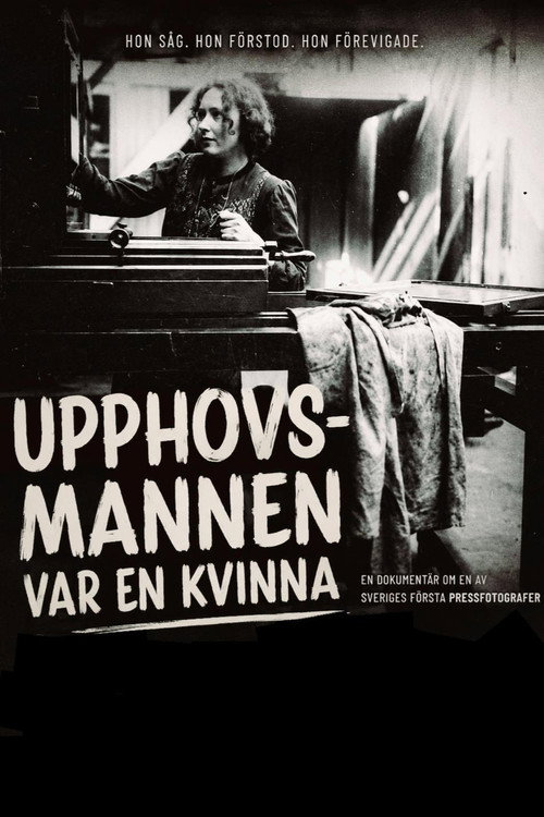 Upphovsmannen var en kvinna (2017) poster
