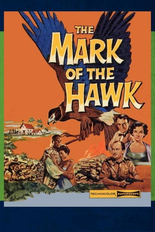 The Mark of the Hawk (1957) poster