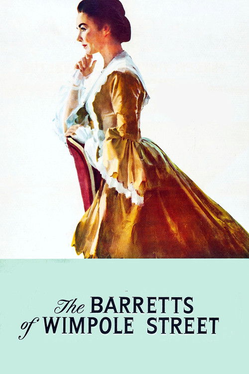 The Barretts of Wimpole Street (1957) poster