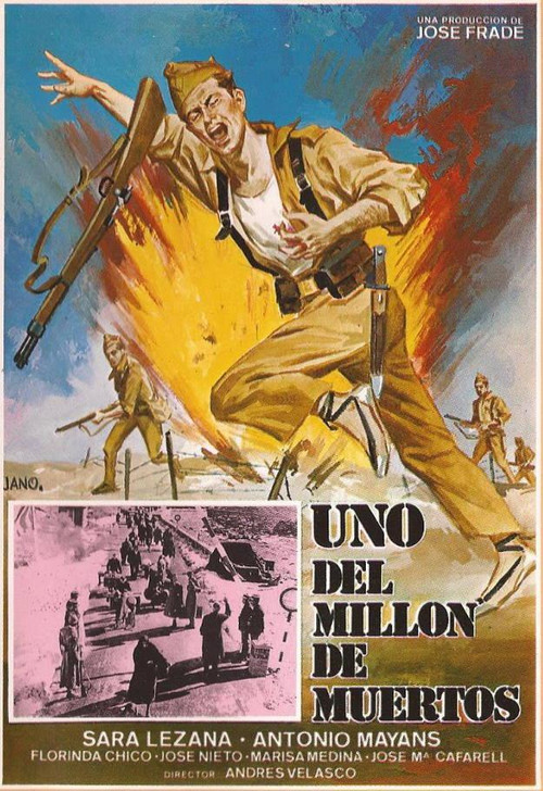 Uno del millón de muertos (1977) poster