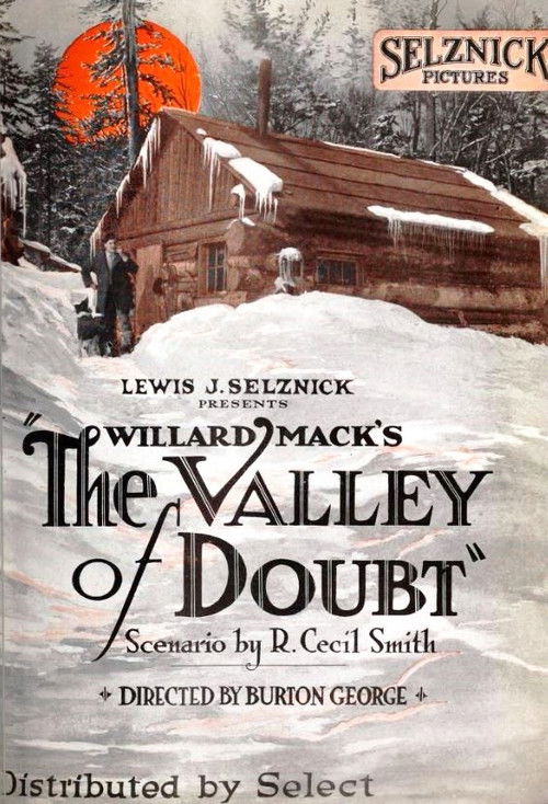 The Valley of Doubt (1924) poster