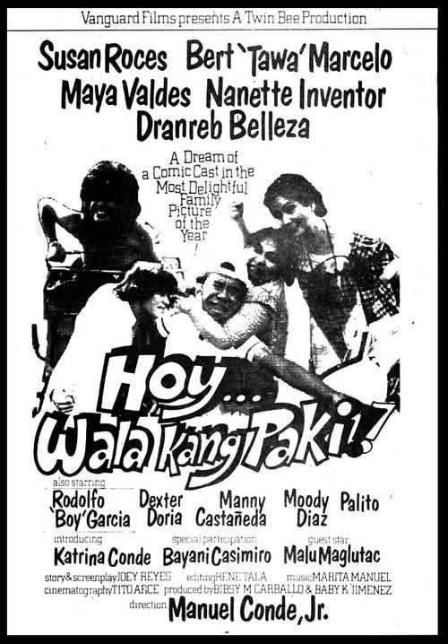 Hoy! Wala Kang Paki (1984) poster