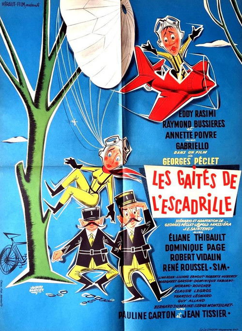 Les gaités de l’escadrille (1958) poster