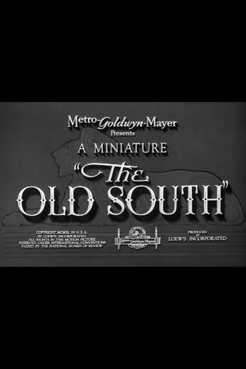 The Old South (1940) poster