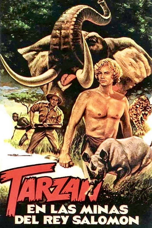 Tarzán en las minas del rey Salomón (1973) poster