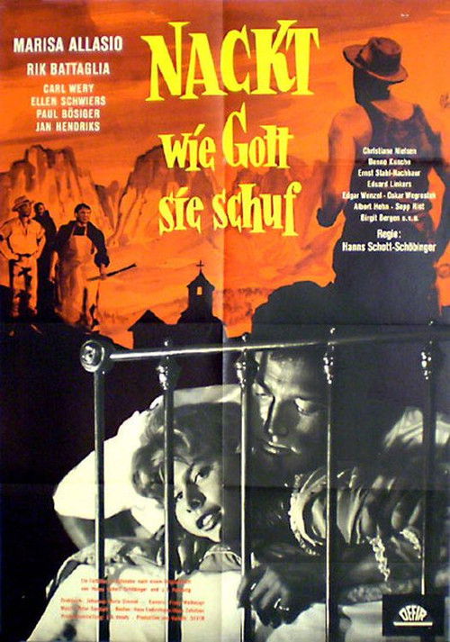 Nackt, wie Gott sie schuf (1958) poster