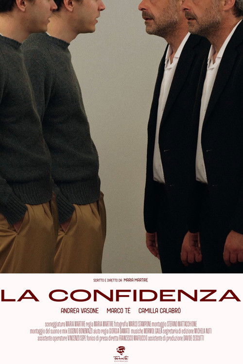 La confidenza (2025) poster