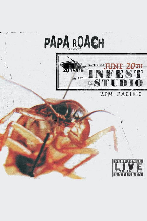 Papa Roach: Infest 20 Years Live (2020) poster