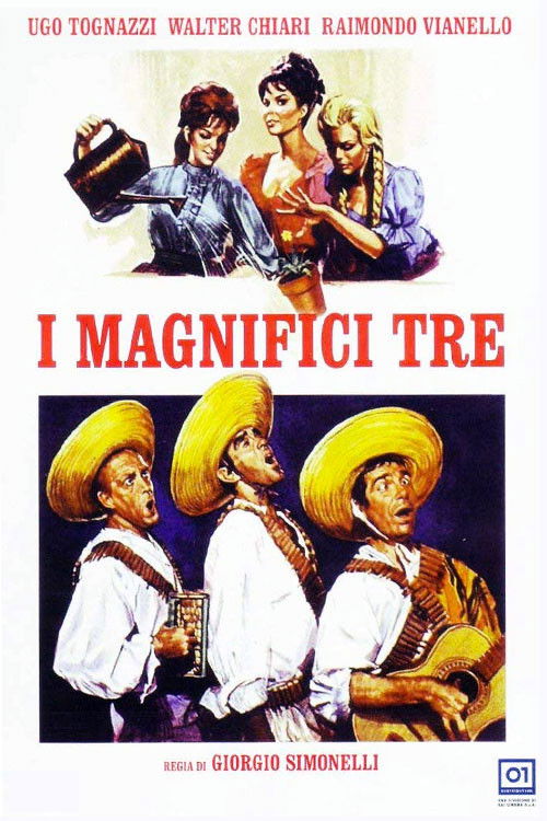 I magnifici tre (1961) poster