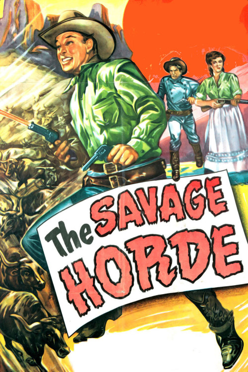 The Savage Horde (1950) poster