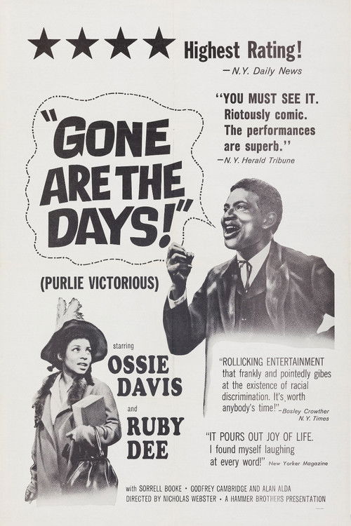 Gone Are the Days! (1963) poster