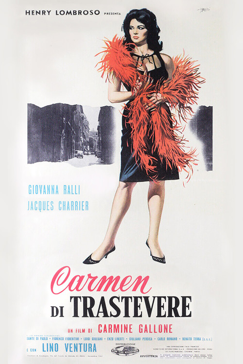 Carmen di Trastevere (1962) poster