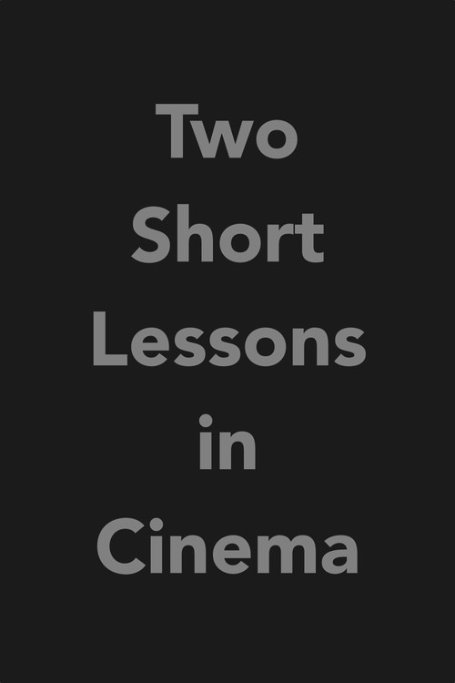 Two Short Lessons in Cinema poster