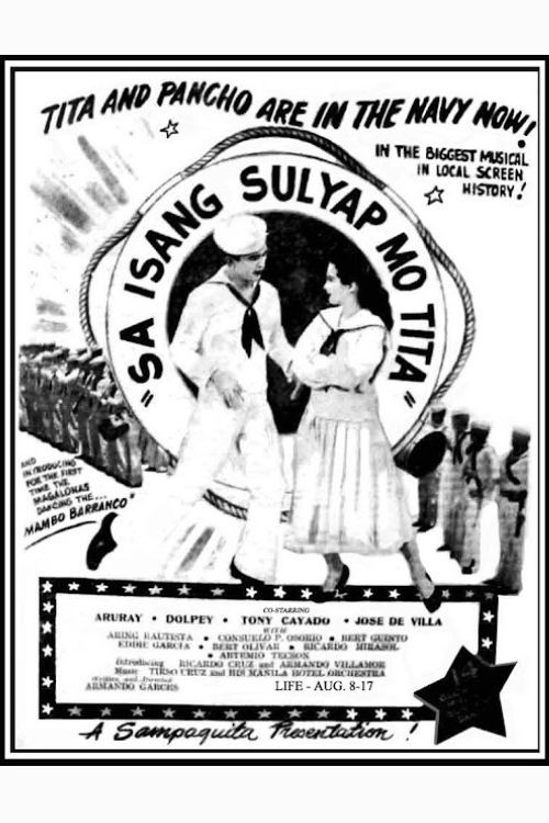 Sa Isang Sulyap Mo, Tita (1953) poster