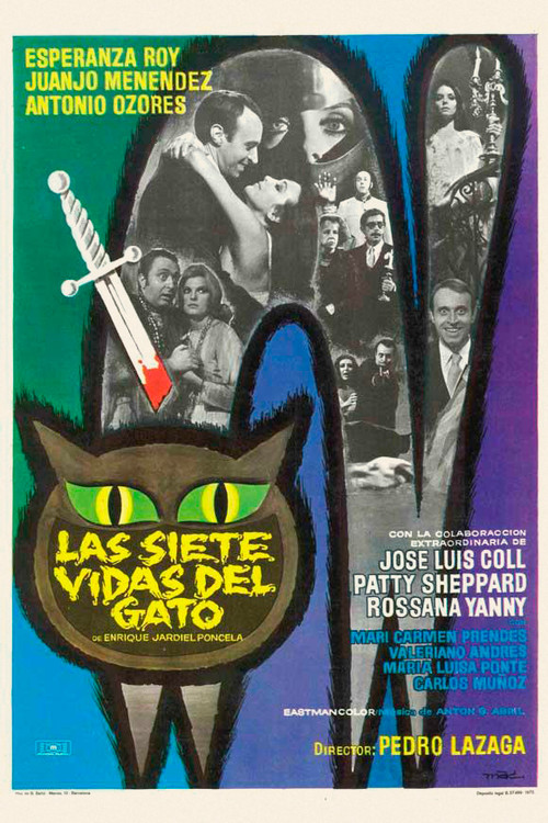 The Seven Lives of the Cat (1971) poster