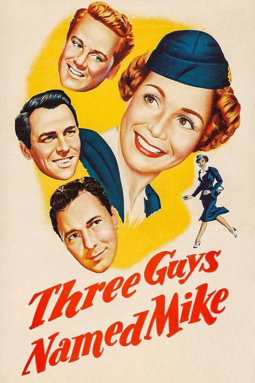 Three Guys Named Mike (1951) poster