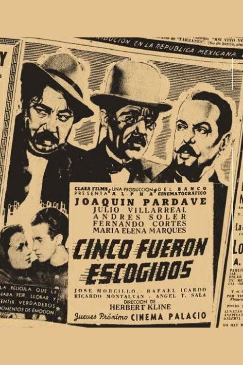 Cinco fueron escogidos (1943) poster