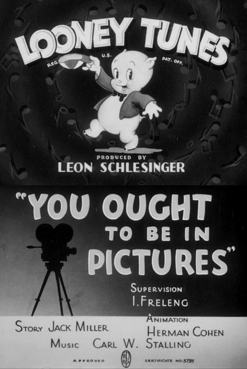 You Ought to Be in Pictures (1940) poster