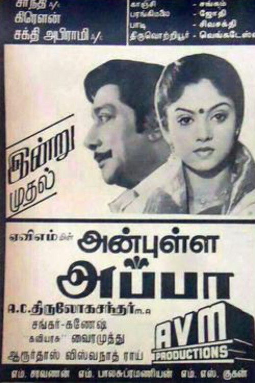 Anbulla Appa (1987) poster