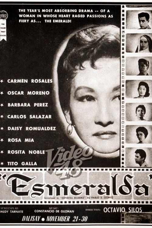 Esmeralda (1959) poster
