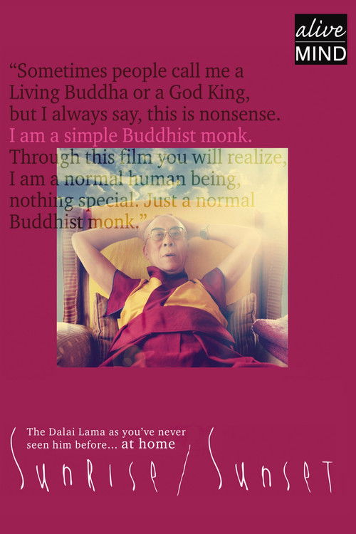 Sunrise/Sunset. Dalai Lama XIV (2008) poster
