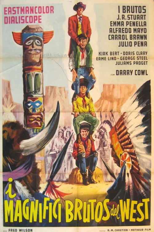 Badmen of the West (1964) poster
