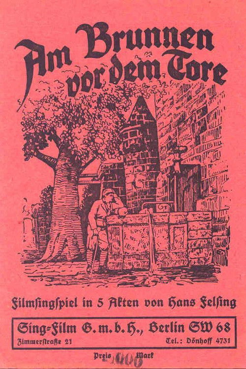 Am Brunnen vor dem Tore (1922) poster