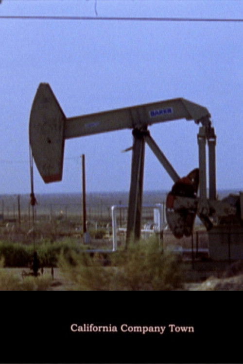 California Company Town (2008) poster