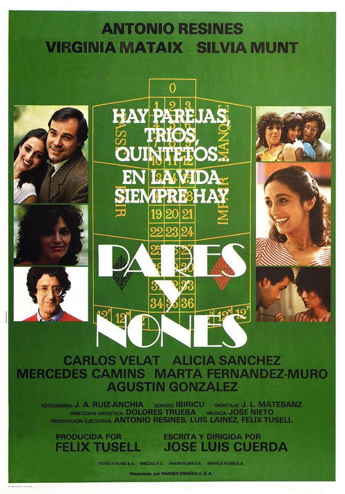 Pares y nones (1982) poster