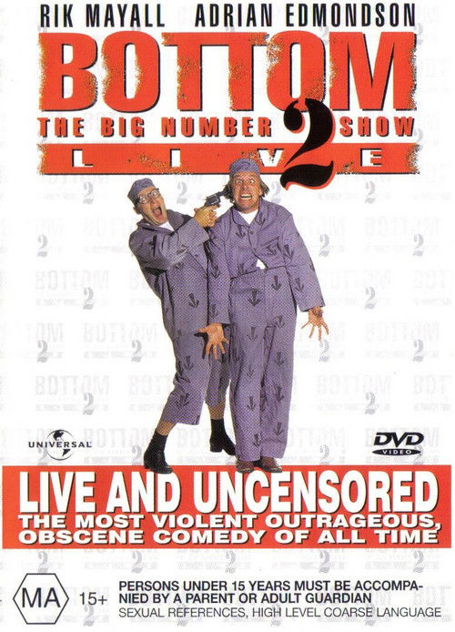 Bottom Live 2: The Big Number 2 Tour (1995) poster