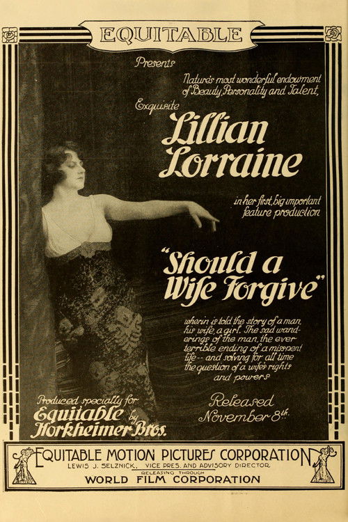 Should a Wife Forgive? (1915) poster