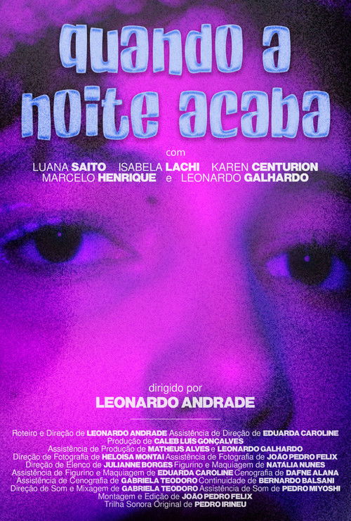 When the Night is Over (2023) poster