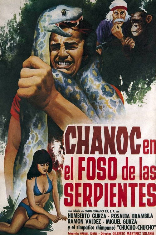 Chanoc en el foso de las serpientes (1975) poster