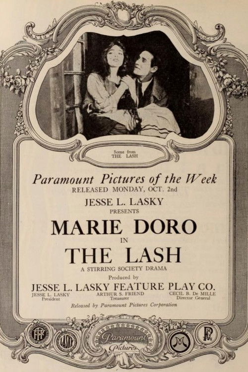 The Lash (1916) poster