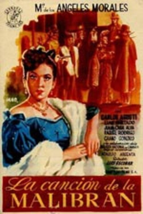 La canción de La Malibrán (1951) poster