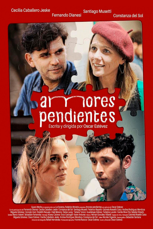 Amores pendientes (2023) poster