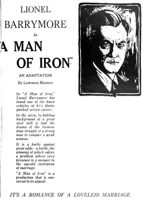 A Man of Iron (1925) poster