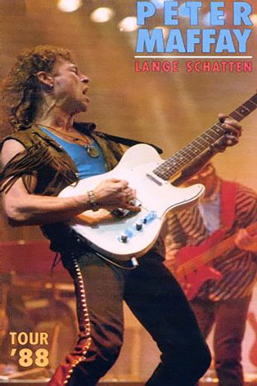 Peter Maffay: Lange Schatten Tour '88 (1988) poster