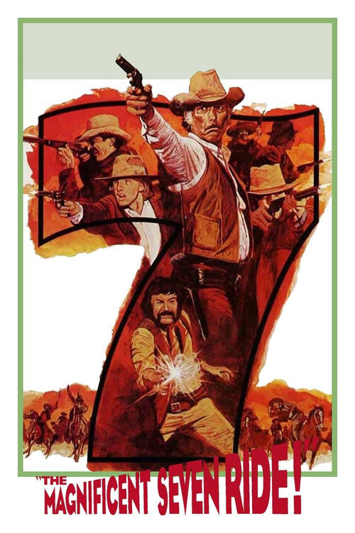 The Magnificent Seven Ride! (1972) poster