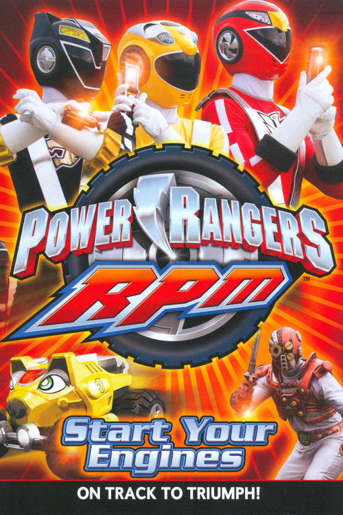 Power Rangers RPM: Motorlarınızı Çalıştırın Film (2009) poster