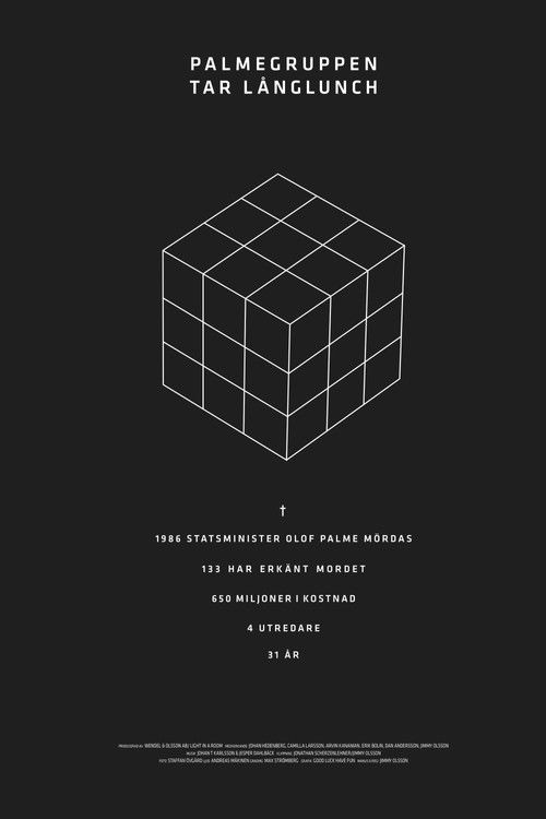 Palmegruppen goes for a very long lunch (2018) poster