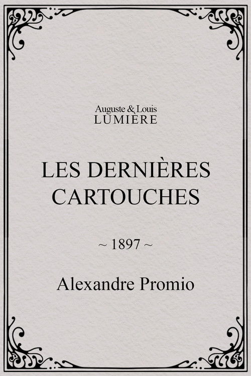 Les dernières cartouches (1897) poster
