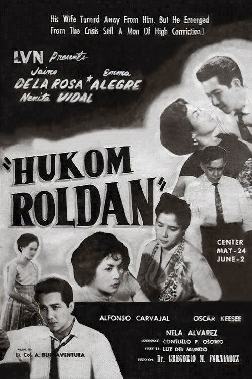 Hukom Roldan (1957) poster